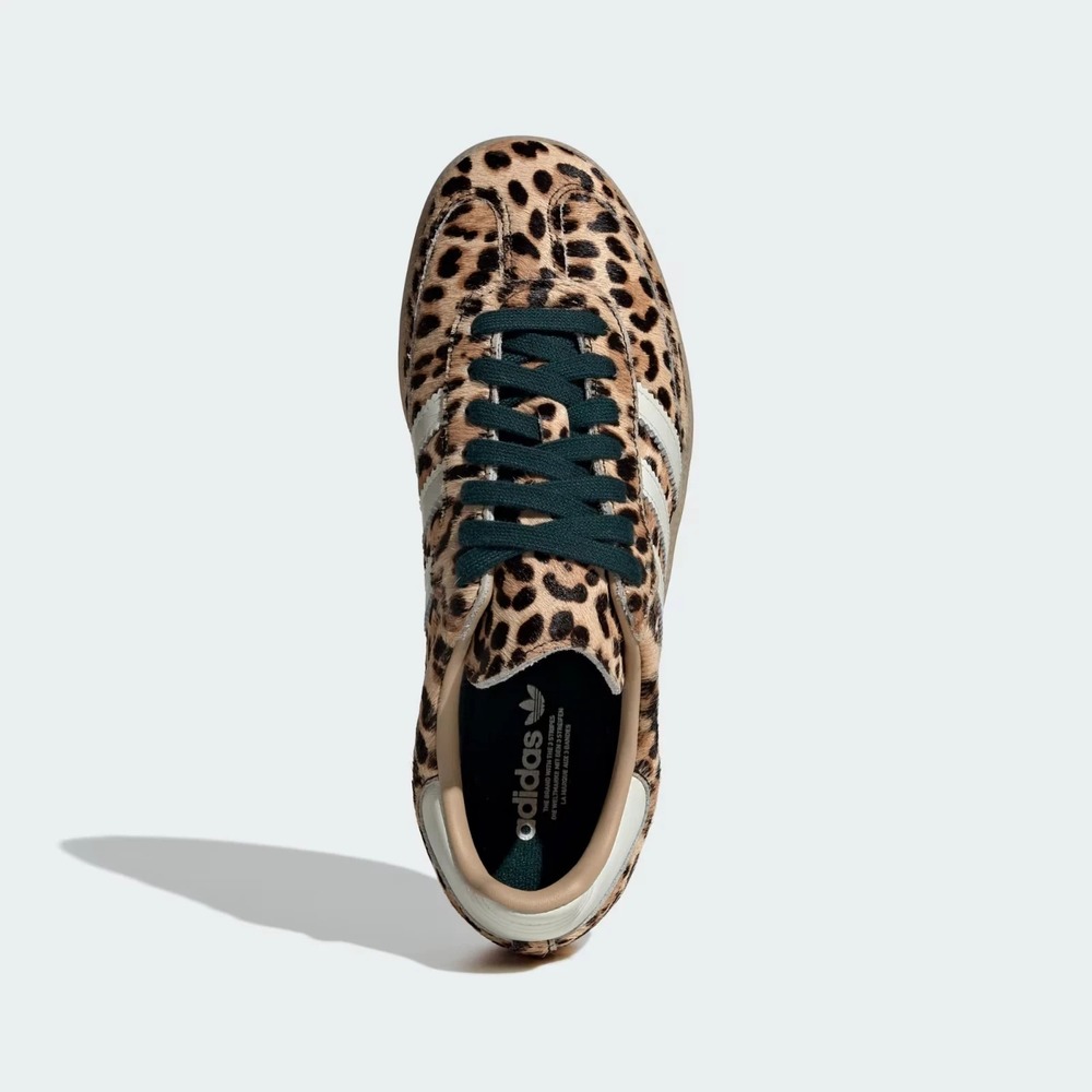 adidas Samba OG Women's Size 7.5 Shoes Leopard Print Magic Beige Sneakers KI6674 - Picture 6 of 10